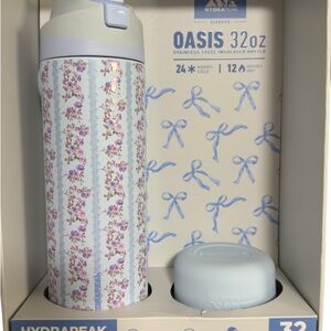 Hydrapeak Oasis 32oz Floral Insulated Bottle